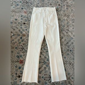 MOTHER The Hustler Ankle Fray Jeans